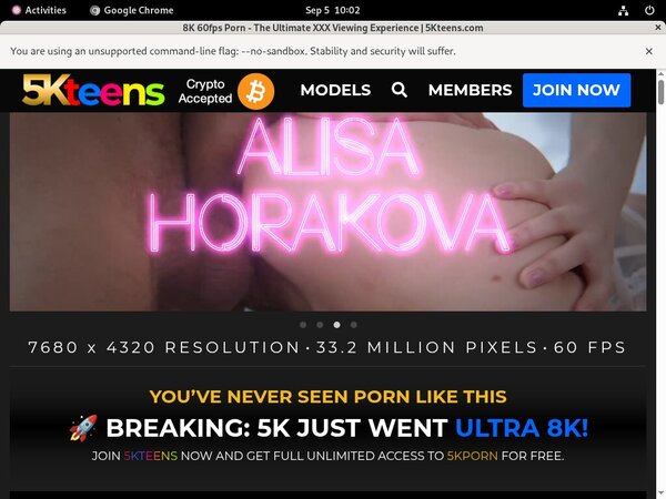 5K Teens Account