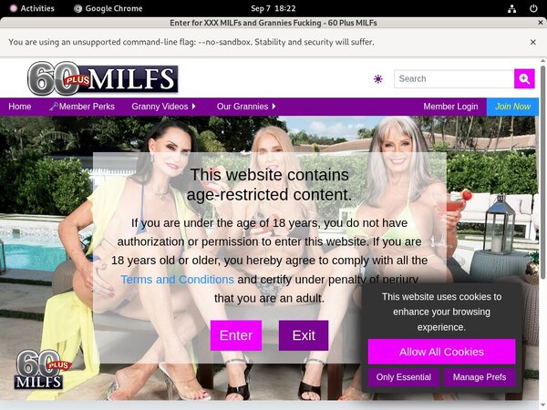 60 Plus MILFs Accounts Working