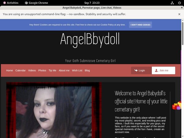 AngelBabydoll Mobile Porn