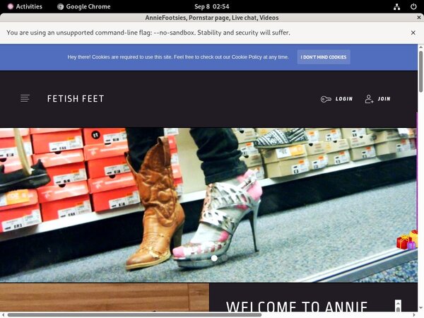 AnnieFootsies Bankeinzug AnnieFootsies Bankeinzug