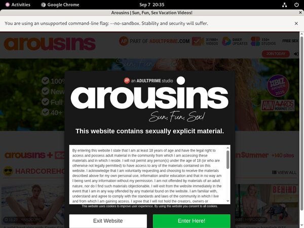 Arousins Porns
