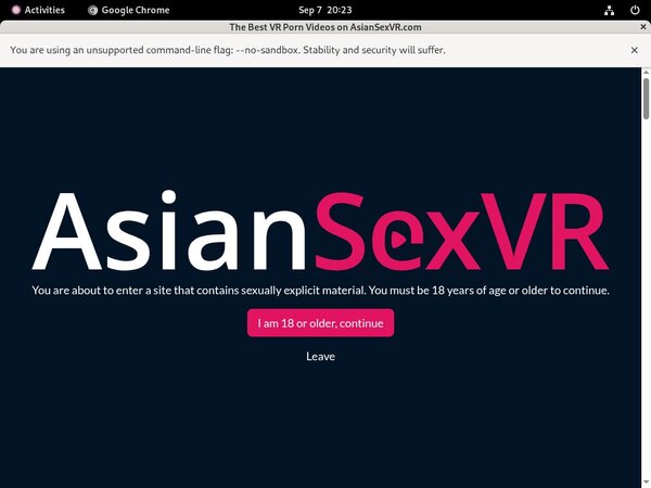 Asiansexvr New Account