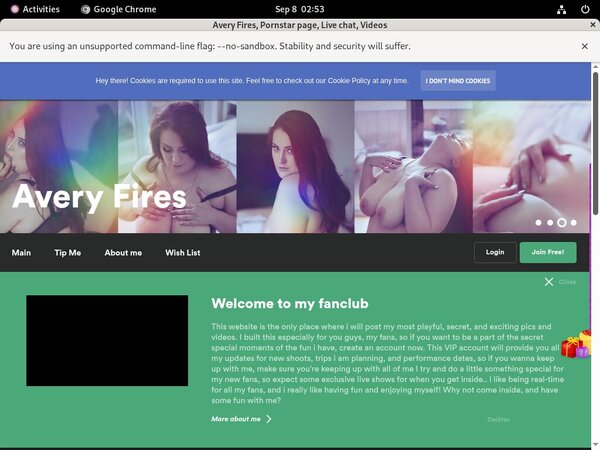 AveryFires Web Site