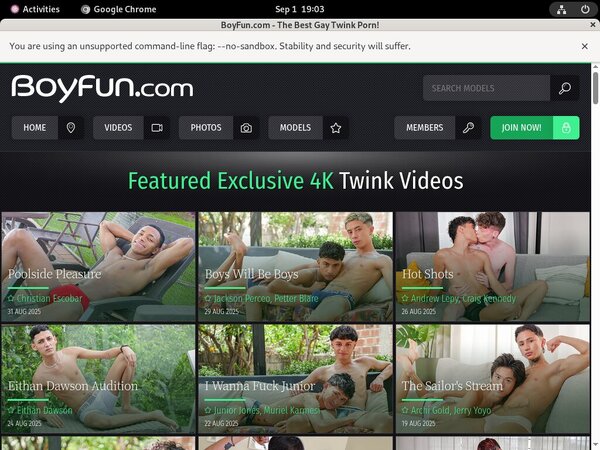 Boyfun Member Login