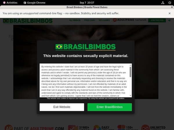 Brasil Bimbos Kennwort