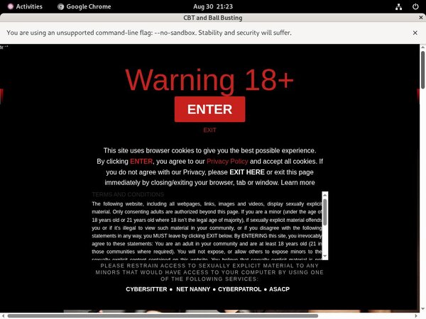 Cbtandballbusting.com Special Deal