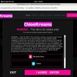 Chloekreams.com Sofort Zugang