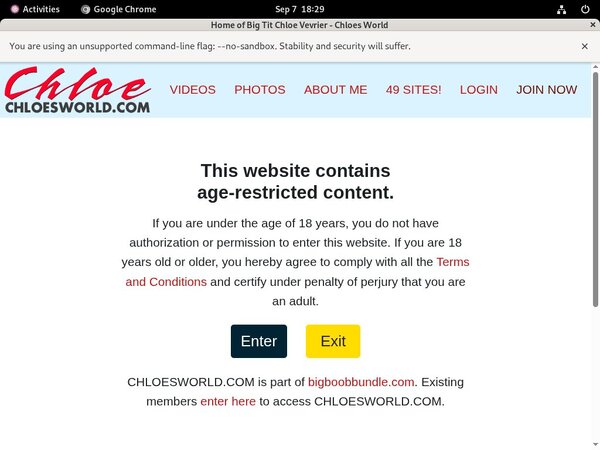 Chloes World User And Password