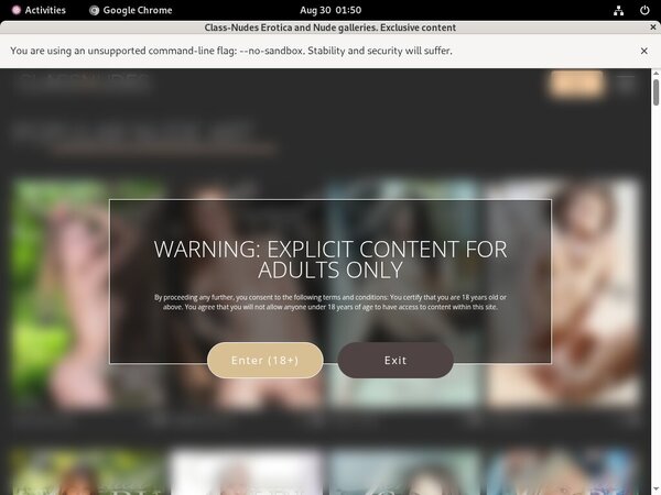 Classnudes Adult Passwords