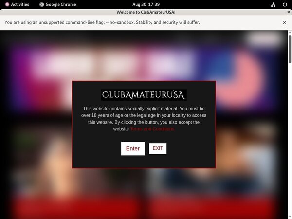 Club Amateur USA Discount Registration