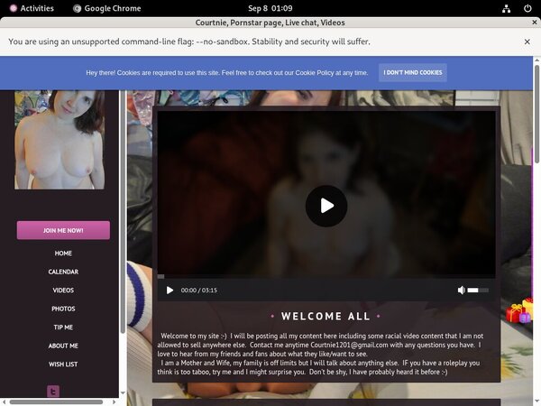 Courtnie Free Site