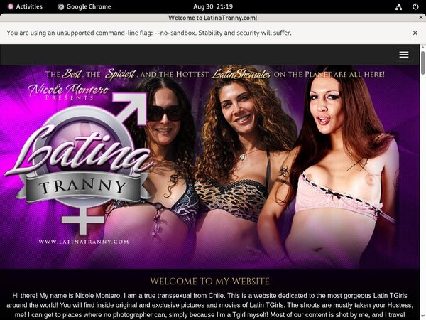 Create Latinatranny.com Account