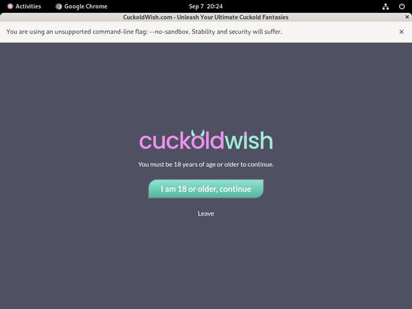 Cuckoldwish Paypal Join