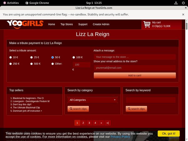 Discount Trial LizzLaReign