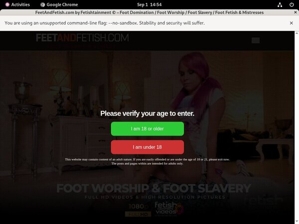 Feetandfetish.com Free Trial Pw