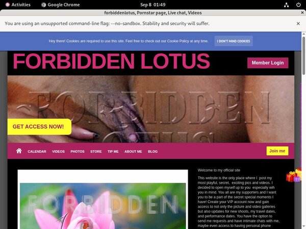 Forbiddenlotus User Name