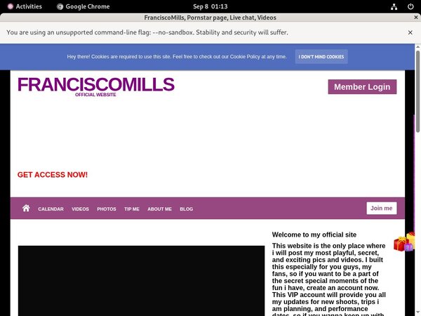 FranciscoMills Account 2016