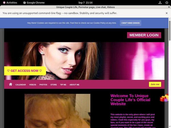 Free Accounts To Unique Couple Life