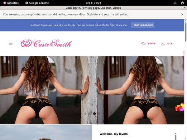 Free CasieSmith Membership Account
