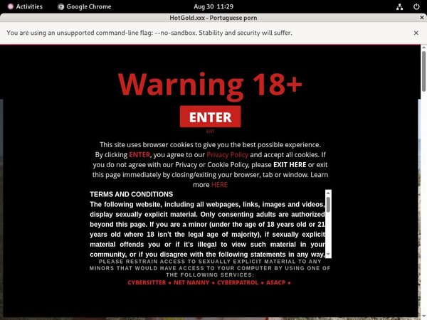 Free Hotgoldxxx Promo