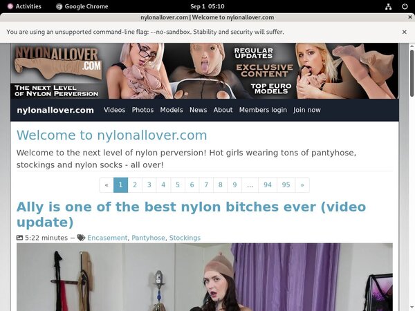Free Nylon All Over Codes