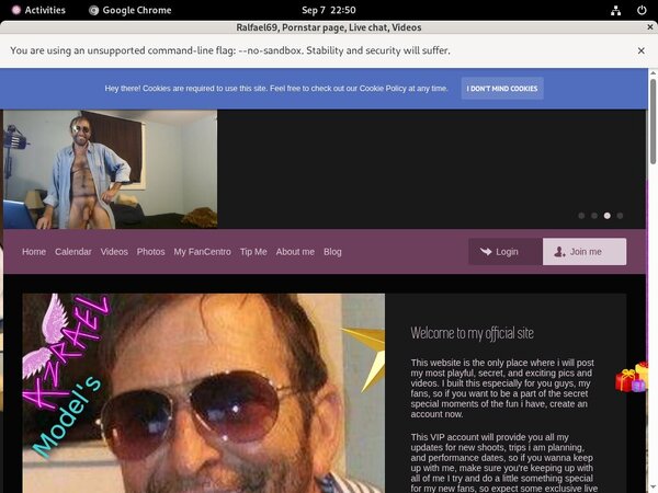 Free Ralfael69.modelcentro.com Trial Memberships