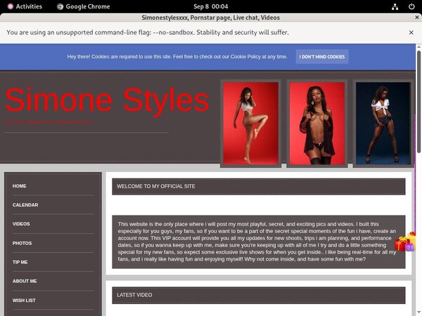 Free Simonestylesxxx Promo Code