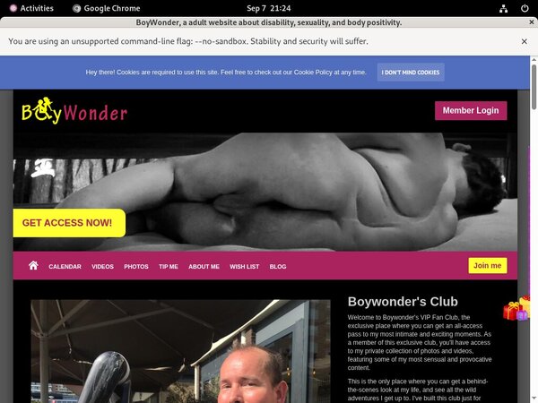 Free Working BoyWonder Logins