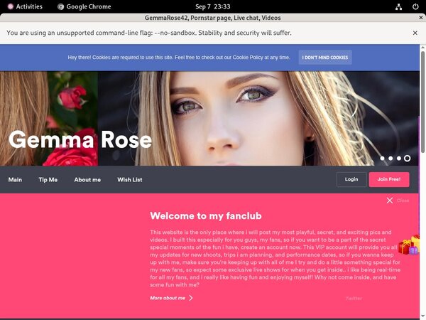 GemmaRose42 Discounted Membership