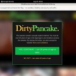 Gratis Dirty Pancake Konto