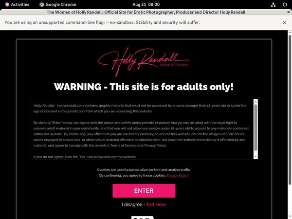 Holly Randall Discount Sign Up