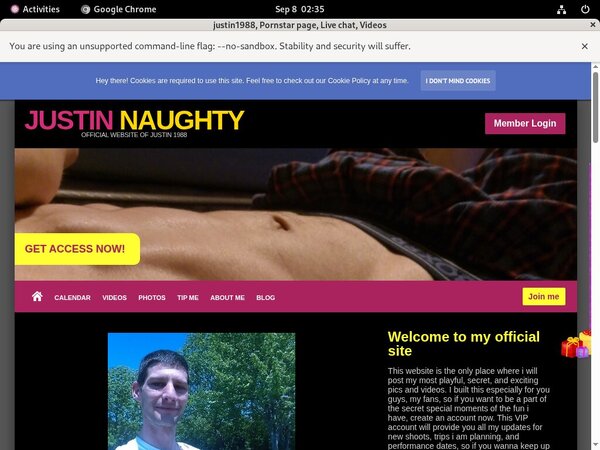 Justin1988.modelcentro.com Free Trial
