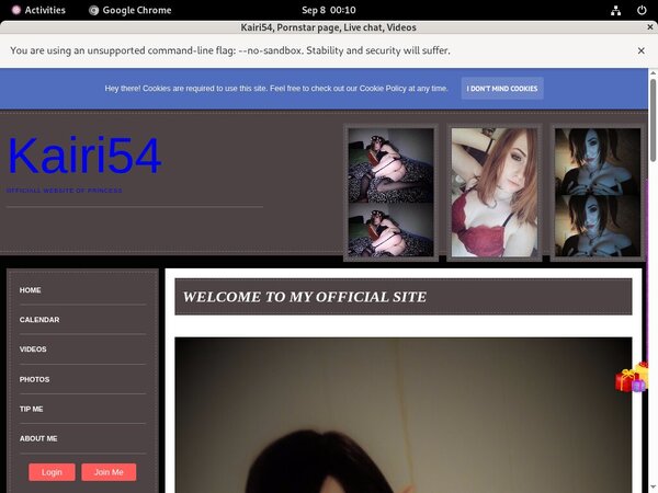 Kairi54.modelcentro.com Sofort Zugang