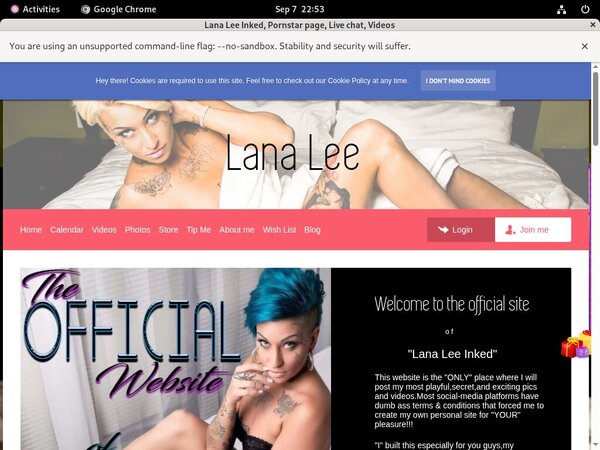 Lana Lee Inked Discount Membership Deal Lana Lee Inked Discount Membership Deal