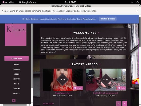 Laydeekhaoscam.modelcentro.com Pay