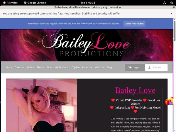 Log In BaileyLove
