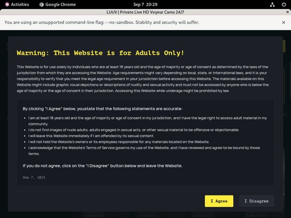 Luuv.com Network Login