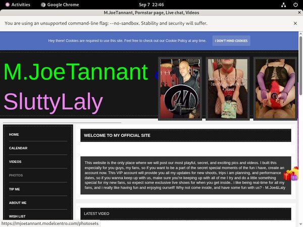 M.JoeTannant Full Hd Video