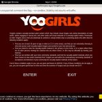 Membership To Yoogirls.com