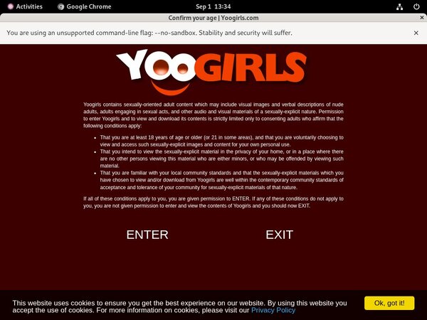 Membership To Yoogirls.com