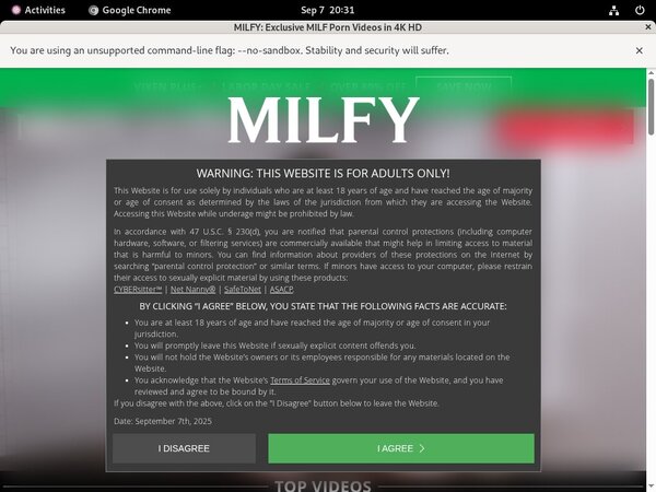 Milfy Day Trial Membership