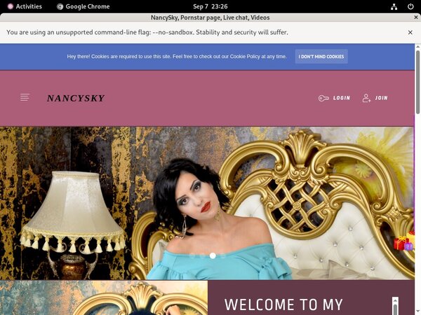 Nancysky.modelcentro.com Full Com