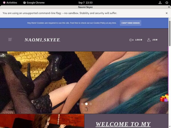 Naomi Skyee Member Account