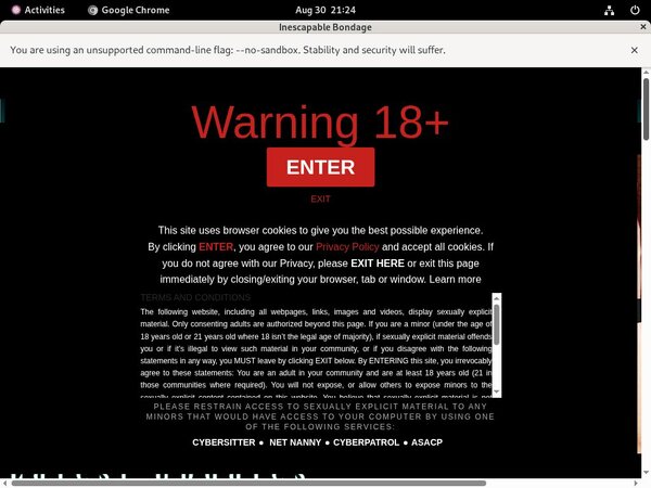 New Inescapablebondage.com Discount Promo