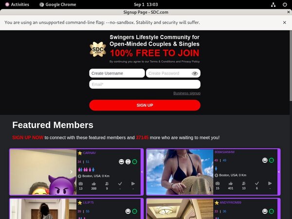 New Swingers Date Club Discount Promo
