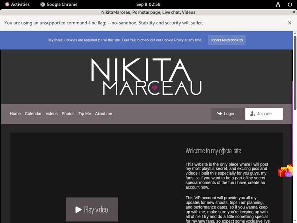 Nude Nikitamarceau.modelcentro.com