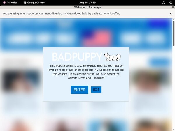 Paypal Bad Puppy Sign Up