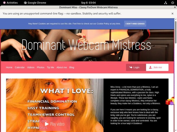 Paypal Dominantmiss.com Sign Up