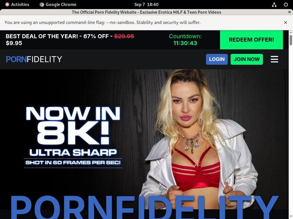 Pornfidelity Login Codes