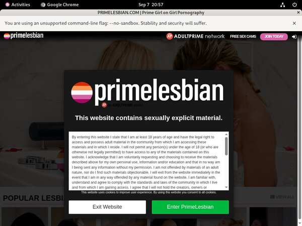 Prime Lesbians Discount Signup